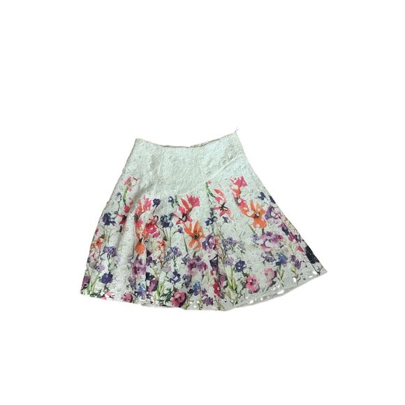ANNE FONTAINE Floral Print Knee-Length - Picture 1 of 6